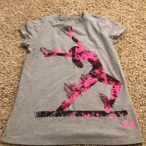 Under Armour girl’s gymnastics/dance top YM